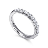 14K White Gold Wedding Band AN6072W44JJ