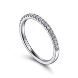 14K White Gold Wedding Band AN7577W44JJ
