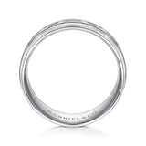 14K White Gold Wedding Band MBM0103-80W4JJJ