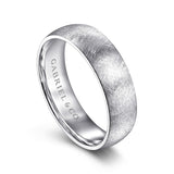 14K White Gold Wedding Band MBM0104-60W4JJJ