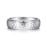 14K White Gold Wedding Band MBM0112-60W4JJJ