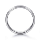 14K White Gold Wedding Band MBM0115-60W4JJJ