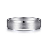 14K White Gold Wedding Band MBM0123-60W4JJJ
