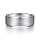 14K White Gold Wedding Band MBM0124-80W4JJJ