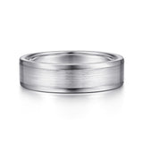 14K White Gold Wedding Band MBM0132-60W4JJJ