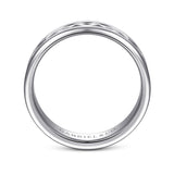 14K White Gold Wedding Band MBM0158-60W4JJJ
