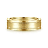 14K White Gold Wedding Band MBH0139-60Y4JJJ