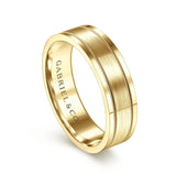 14K White Gold Wedding Band MBH0139-60Y4JJJ