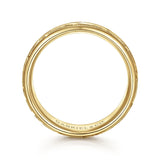 14K White Gold Wedding Band MBH0166-70Y4JJJ