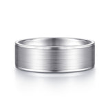 14K White Gold Wedding Band MBL0143-70W4JJJ