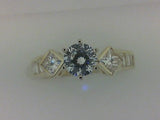 Engagement Ring"Center Diamond Not Included"