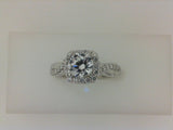 Engagement Ring"Center Diamond Not Included"