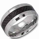 Precious Metal (No Stones) Wedding Bands  -  Men'