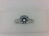 Engagement Ring"Center Diamond Not Included"
