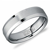 Precious Metal (No Stones) Wedding Bands  -  Men'