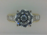 Engagement Ring"Center Diamond Not Included"