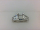 Engagement Ring"Center Diamond Not Included"