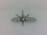 Engagement Ring"Center Diamond Not Included"