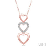 Heart Shape Diamond Fashion Pendant