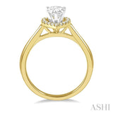 Pear Shape Diamond Engagement Ring