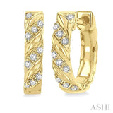 Petite Diamond Huggie Fashion Earrings