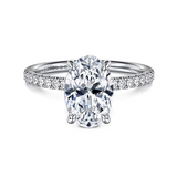Engagement Ring"Center Diamond Not Included"