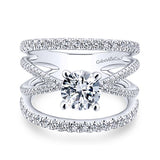 Engagement Ring"Center Diamond Not Included"