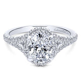 Engagement Ring"Center Diamond Not Included"