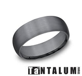 Precious Metal (No Stones) Wedding Bands  -  Men'