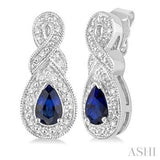 Colored Stone Earring