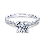 Engagement Ring"Center Diamond Not Included"