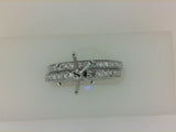 Engagement Ring"Center Diamond Not Included"