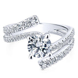 Engagement Ring"Center Diamond Not Included"