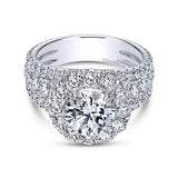 Engagement Ring"Center Diamond Not Included"