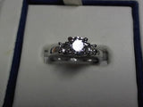 Engagement Ring"Center Diamond Not Included"