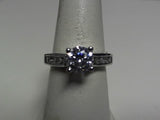 Engagement Ring"Center Diamond Not Included"
