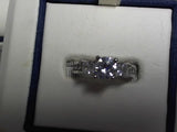 Engagement Ring"Center Diamond Not Included"