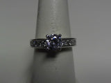 Engagement Ring"Center Diamond Not Included"
