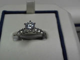 Engagement Ring"Center Diamond Not Included"