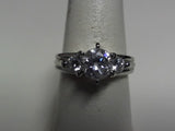 Engagement Ring"Center Diamond Not Included"
