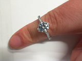 Engagement Ring"Center Diamond Not Included"
