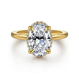 Engagement Ring"Center Diamond Not Included"