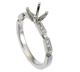 Engagement Ring"Center Diamond Not Included"