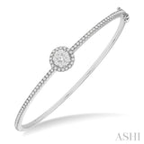 Stackable Lovebright Essential Diamond Bangle