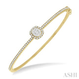 Stackable Lovebright Essential Diamond Bangle