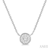 Round Shape Lovebright Essential Diamond Necklace