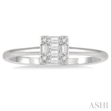 Stackable Fusion Petite Diamond Fashion Ring