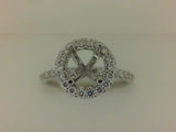 Diamond Semi-Mount Ring