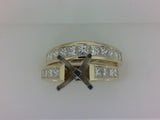 Engagement Ring"Center Diamond Not Included"
