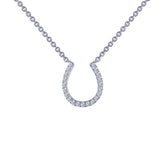 0.21 Ctw Horseshoe Necklace